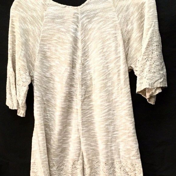 Faded Glory Women's Beige Top Knit Size 12-14 - Picture 2 of 4
